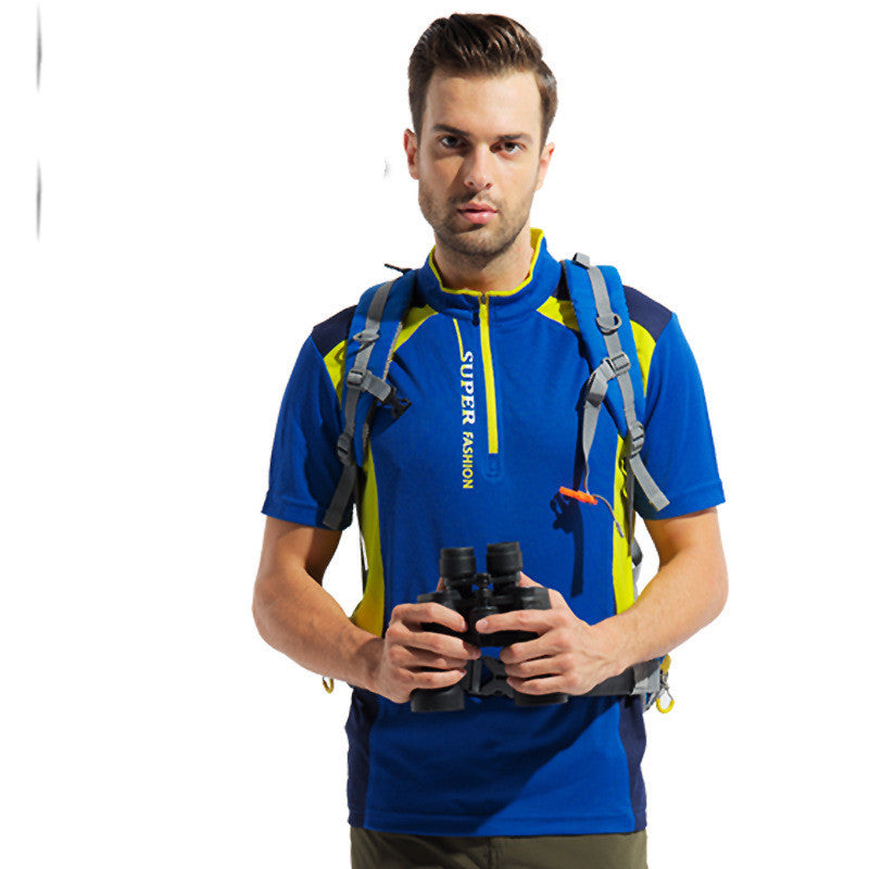 T-shirt Séchage Rapide Unisexe - Col Rond Outdoor Automne 430g - Camp de Base Farzen