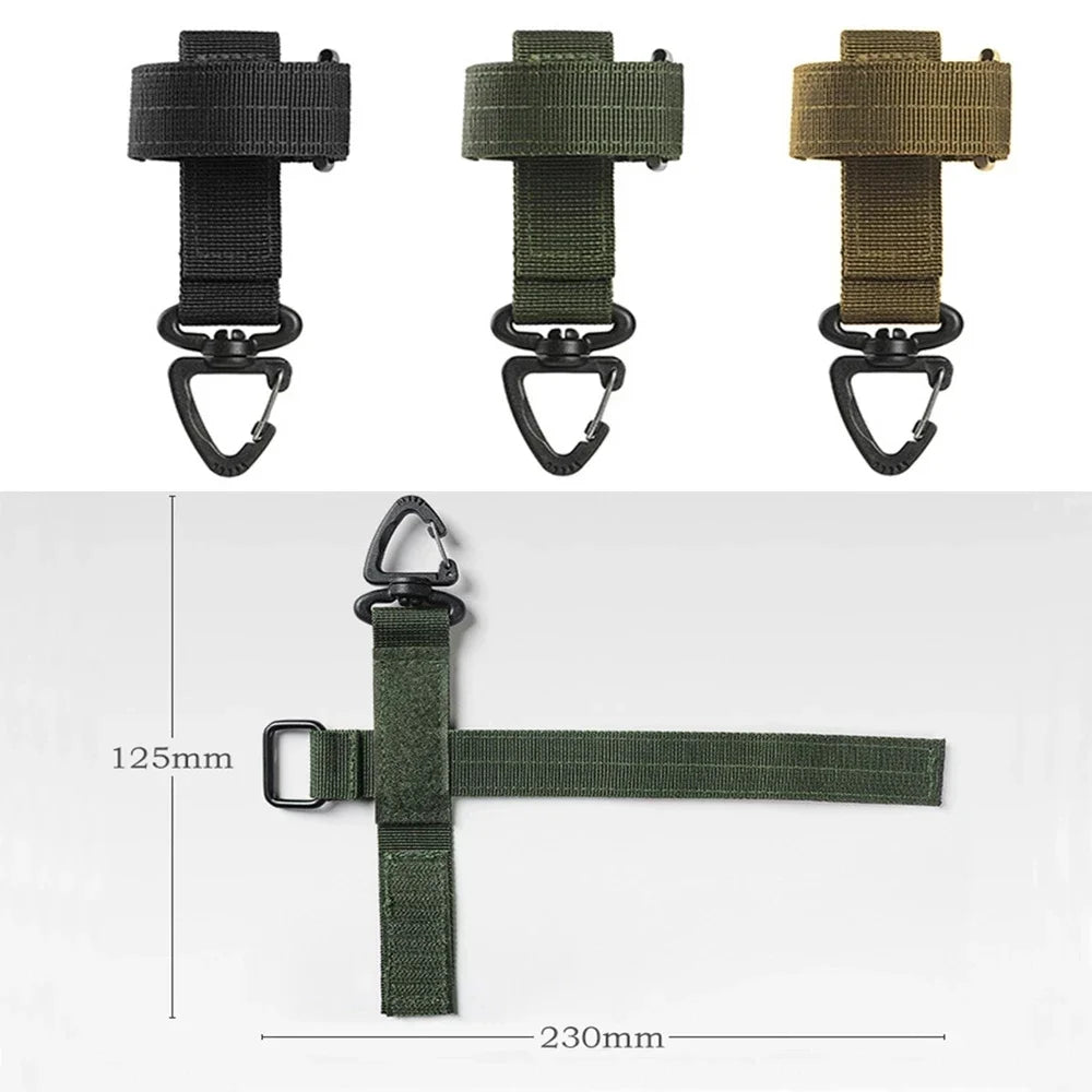 Boucle Tactique Nylon Multi-Usages - Clip Sécurité Outdoor - Camp de Base Farzen