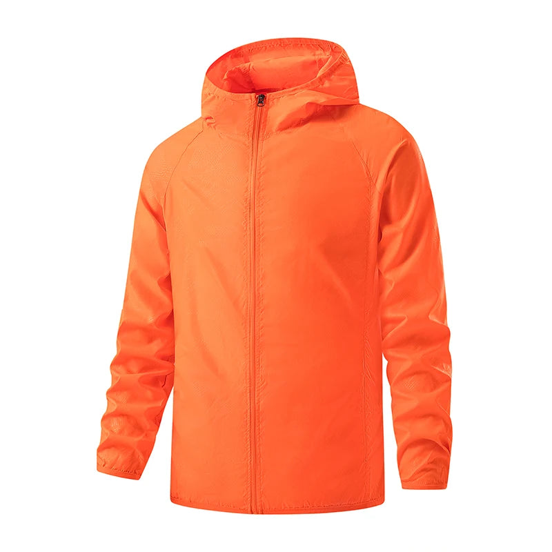 Veste Imperméable Randonnée - Coupe-Vent Anti-UV Mixte - Camp de Base Farzen