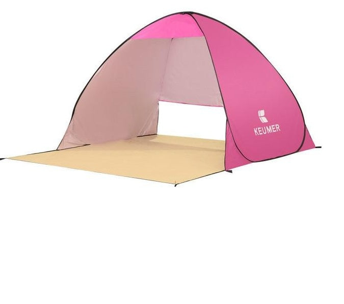 Tente de Plage Automatique Anti-UV - Protection Solaire Instantanée - Camp de Base Farzen