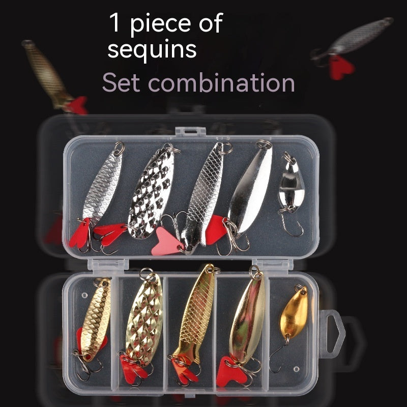 Kit Leurres Paillettes Ananas 11/21/36 - Métal Pêche - Camp de Base Farzen