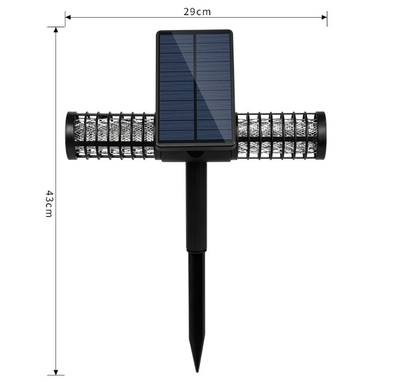 Anti-Moustiques Solaire Écologique LED - Tueur Insectes Camping Sans Produits Chimiques - Camp de Base Farzen