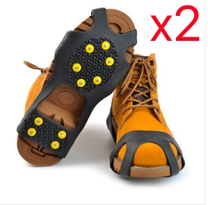 Crampons Antidérapants Chaussures - Sécurité Hiver Extérieur 150g - Camp de Base Farzen