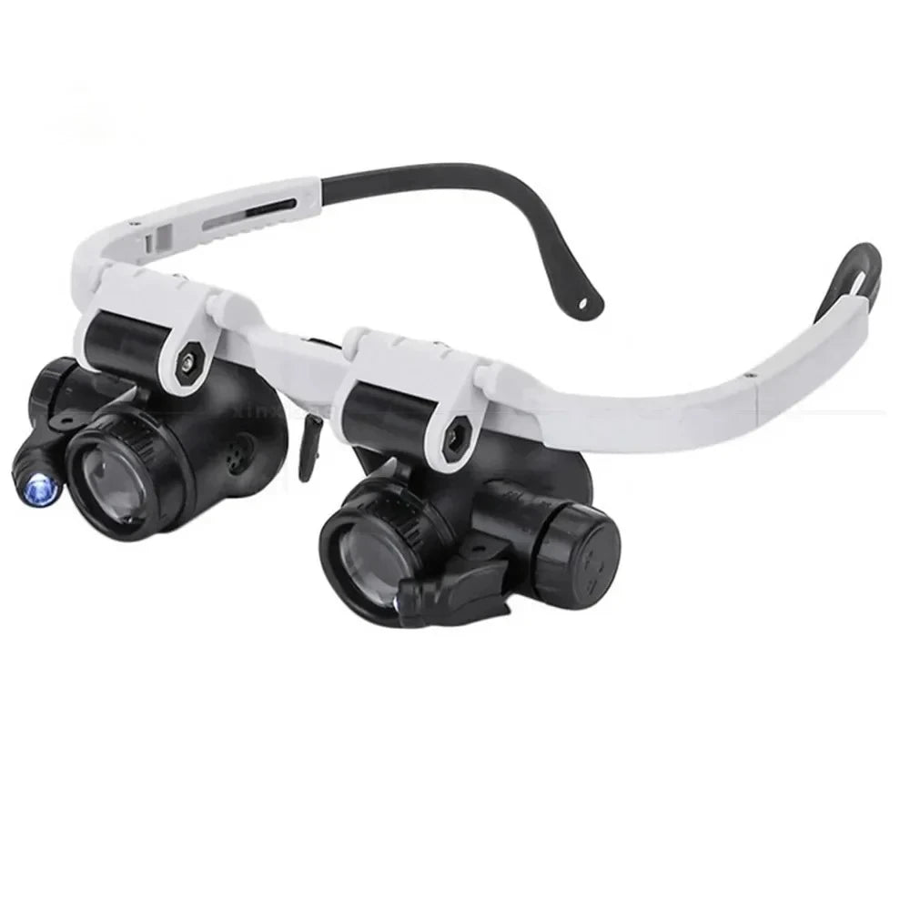 Loupe 8X/15X/23X Bijoutier Horloger avec éclairage LED - Camp de Base Farzen