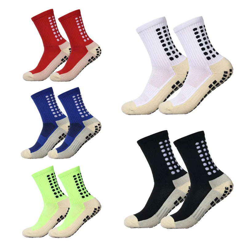 Chaussettes Sport Antidérapantes - Hommes Femmes Football Entraînement - Camp de Base Farzen