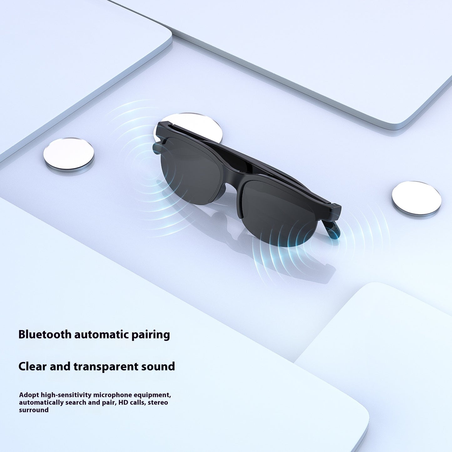Lunettes intelligentes avec protection UV et lumière bleue - Camp de Base Farzen