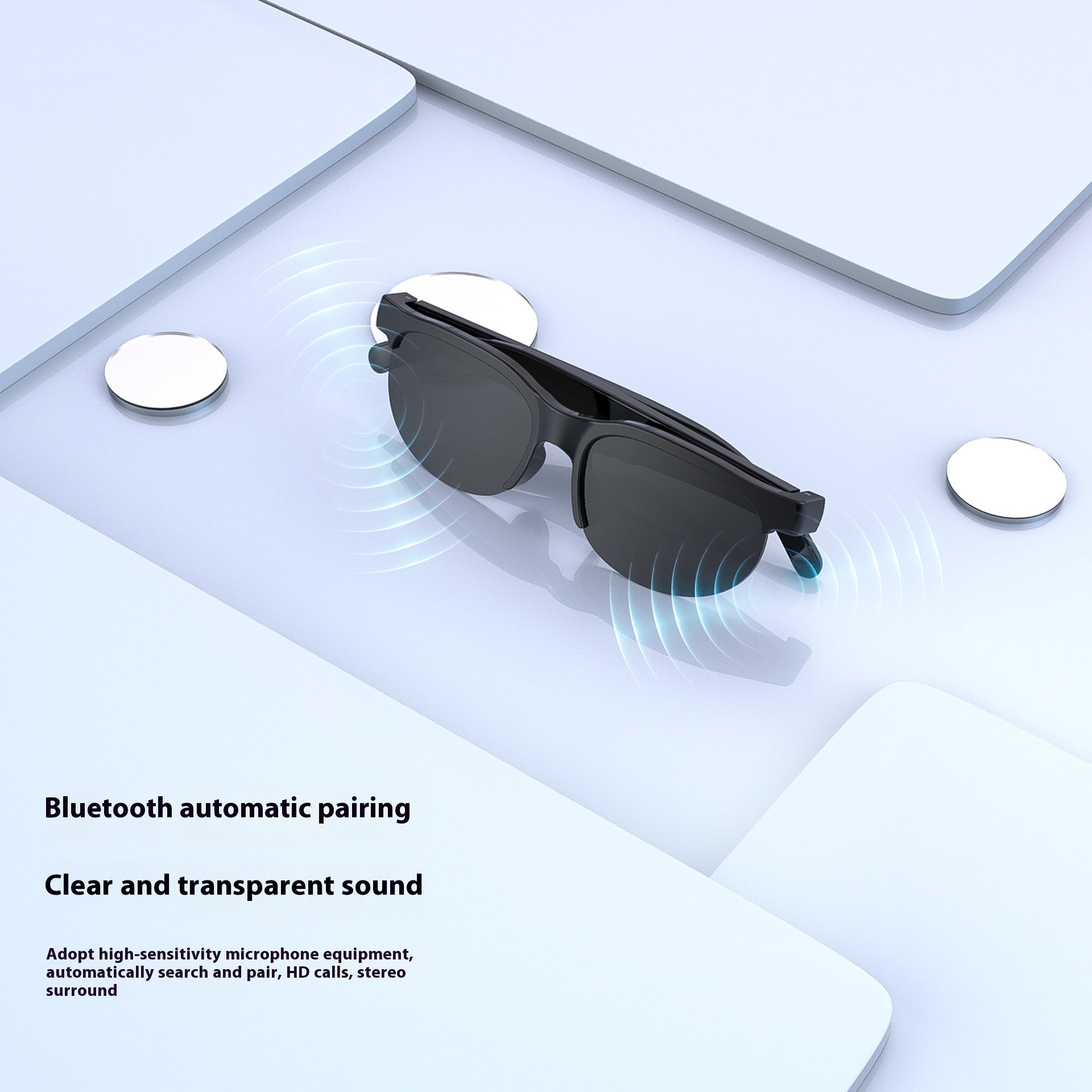 Lunettes intelligentes avec protection UV et lumière bleue - Camp de Base Farzen