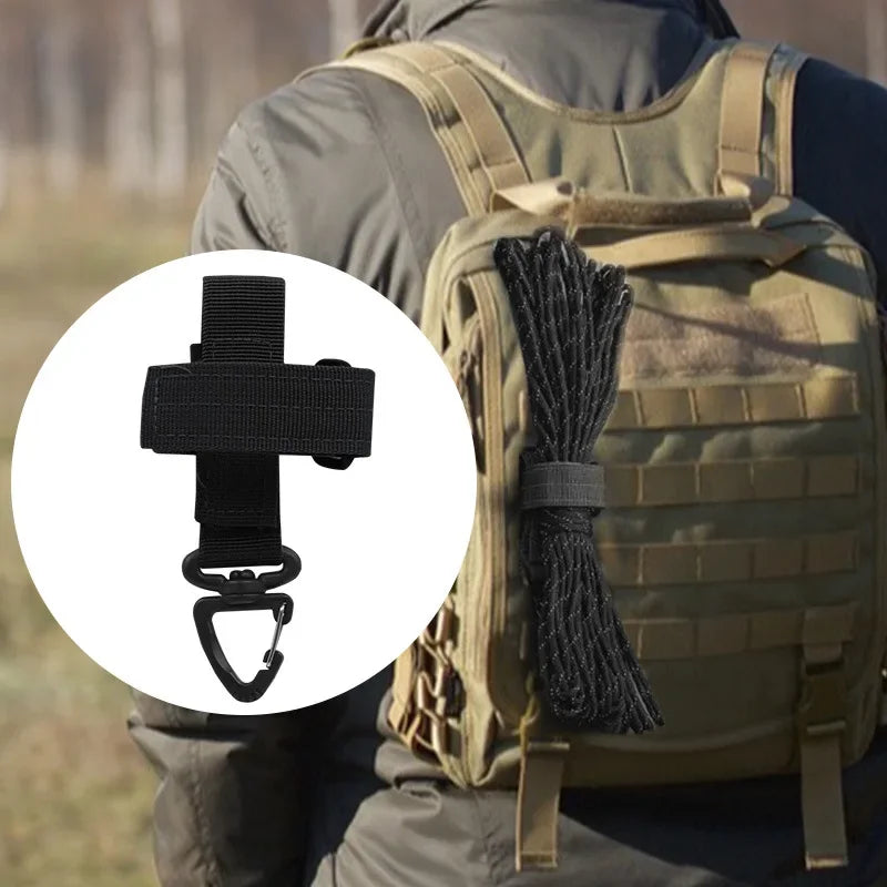 Boucle Tactique Nylon Multi-Usages - Clip Sécurité Outdoor - Camp de Base Farzen