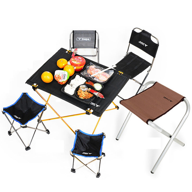Table Camping Pliante Aluminium Ultra-Légère 800g Portable - Camp de Base Farzen