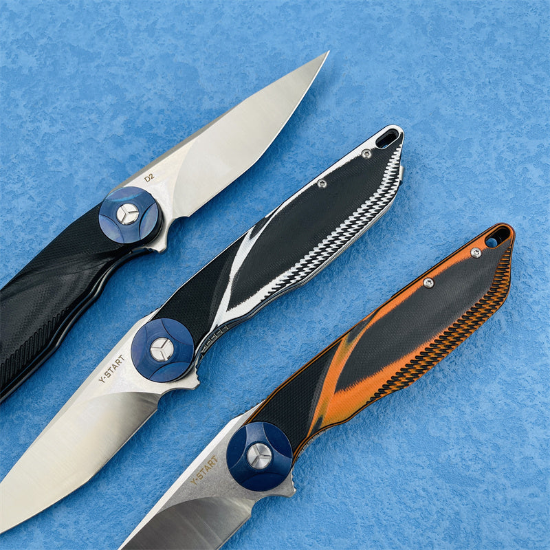 Couteau Camping Outdoor Aventure Lame Acier Inox 18cm - Camp de Base Farzen