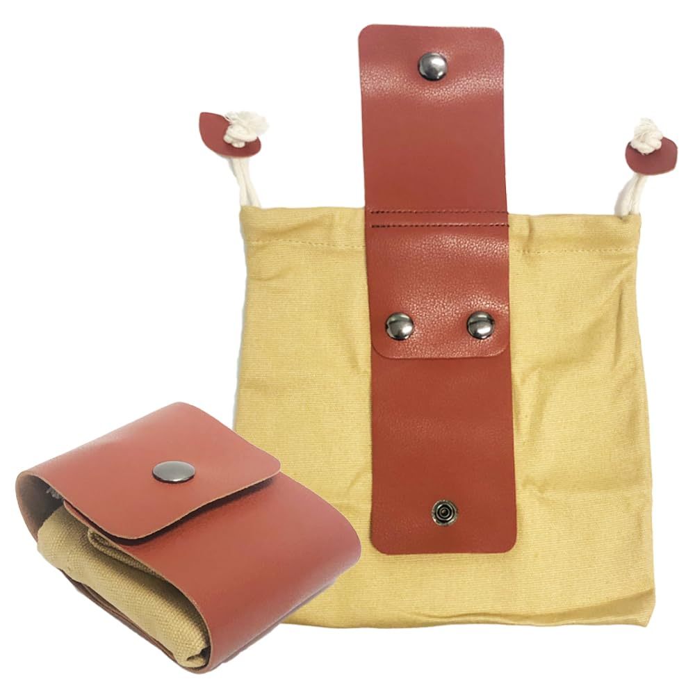 Sac Cueillette Pliable Toile - Kit Multifonction Taille 23x21cm - Camp de Base Farzen