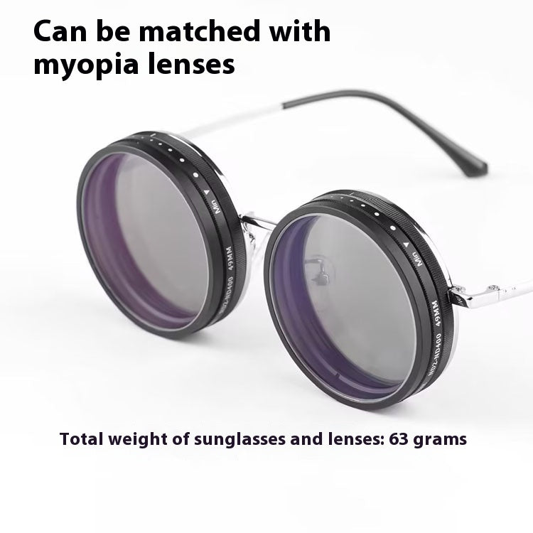 Lunettes Polarisées 9 Niveaux UV Réglables - Protection Pro - Camp de Base Farzen