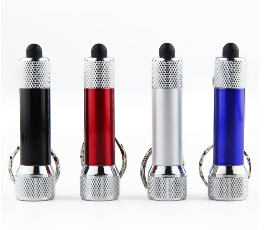 Mini Porte-Clés LED Urgence - Lampe Torche Aluminium Ultra-Légère - Camp de Base Farzen
