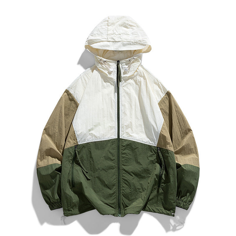 Manteau Anti-UV Homme Nylon - Protection Solaire Outdoor 560g S-3XL - Camp de Base Farzen