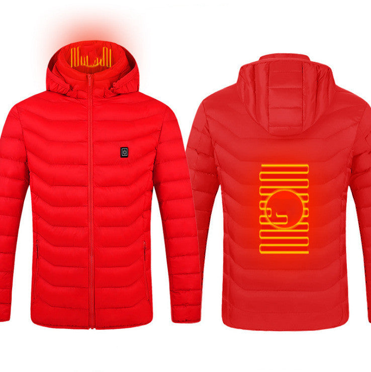 Veste Chauffante USB Homme Hiver - Thermique Coton - Camp de Base Farzen