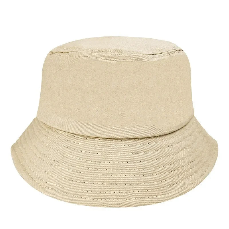 Chapeau Bob Personnalisable Coton - Logo Brodé Impression 21 Coloris Été - Camp de Base Farzen