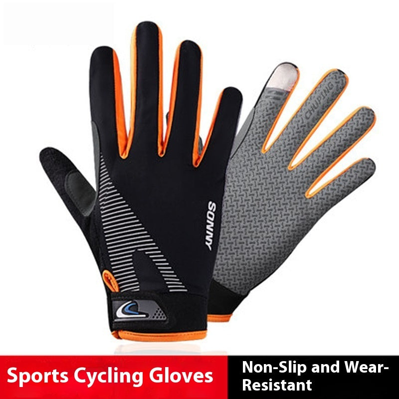 Gants Cyclisme Nylon Protection Solaire - Anti-Chocs - Camp de Base Farzen