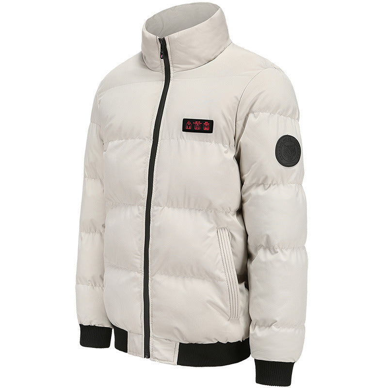 Veste Chauffante USB Hiver - Coupe-Vent Outdoor Rechargeable 850g - Camp de Base Farzen