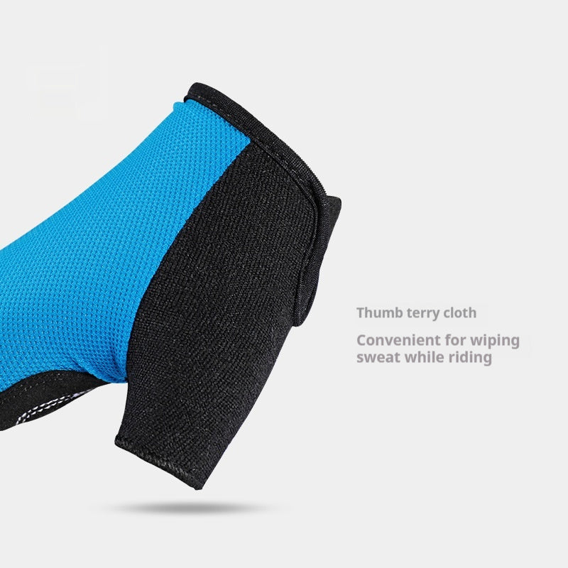Gants Cyclisme Demi-Doigts Mixte - Antidérapants Sport - Camp de Base Farzen