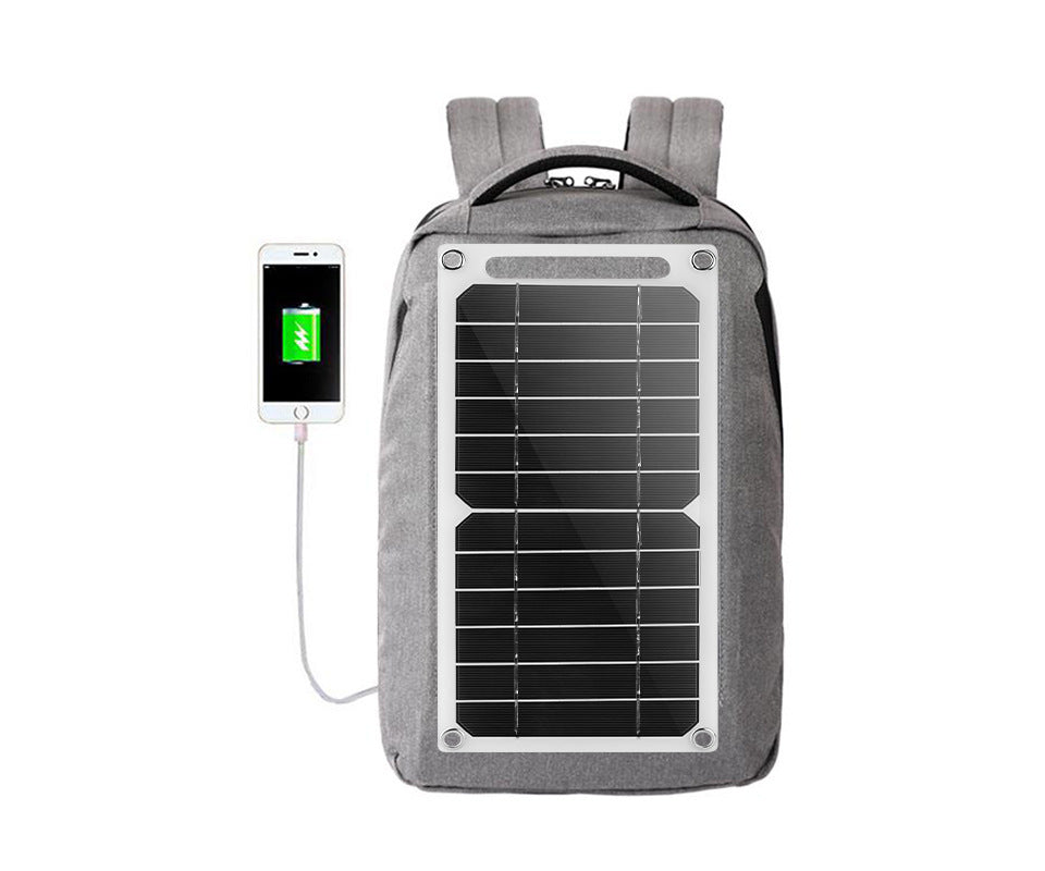 Sac à Dos Solaire Chargeur USB | Randonnée, Voyage, Ordinateur Portable & Autonomie - Camp de Base Farzen