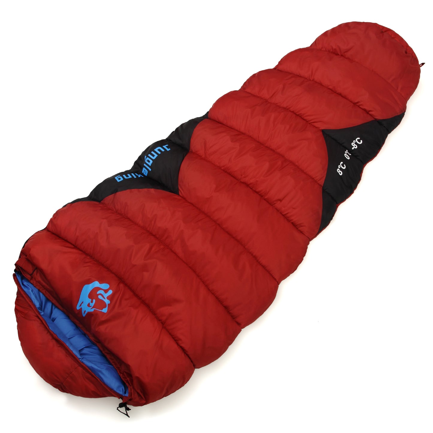 Sac de Couchage Coton Pêche Automne-Hiver - Camping Froid 230x80cm - Camp de Base Farzen
