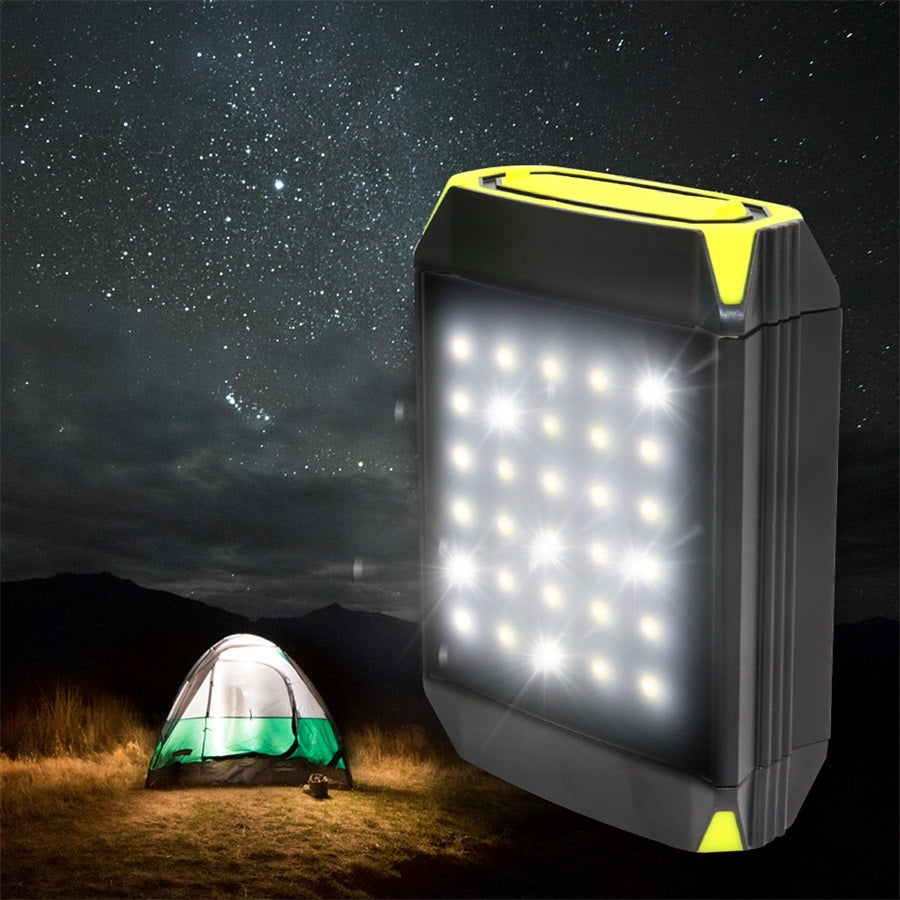 Lampe Camping LED 500 Lumens - Rechargeable 6000mAh 459g - Camp de Base Farzen