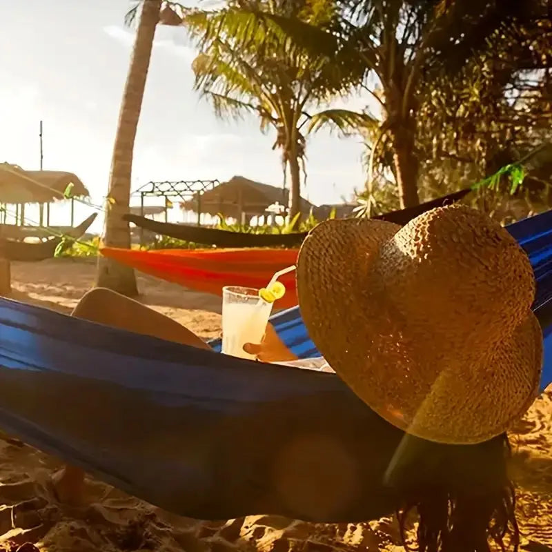 Hamac Camping Portable Nylon Parachute - Durable Installation Facile - Camp de Base Farzen