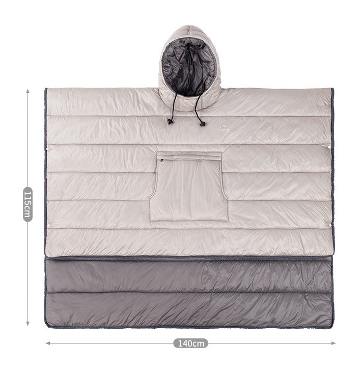 Cape Camping Portable Nylon - Couverture Voyage Ultra-Légère 800g - Camp de Base Farzen