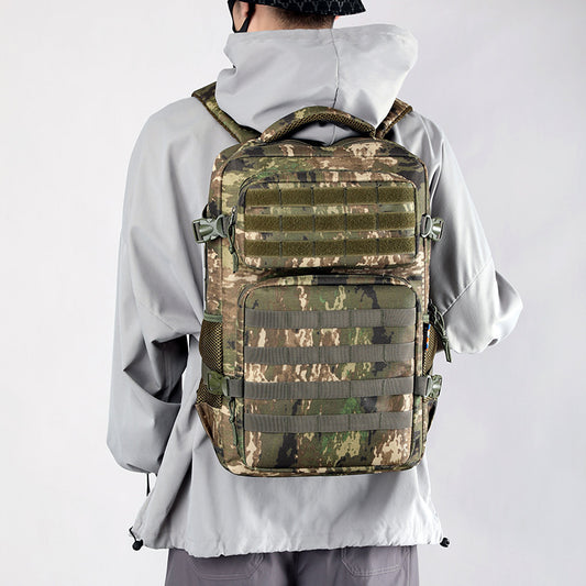 Sac à dos de randonnée multifonctionnel de grande capacité avec motif nature extérieur - Camp de Base Farzen