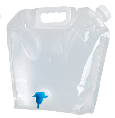 Sac à Eau Pliable PVC 5L/10L Conteneur Portable Camping - Camp de Base Farzen
