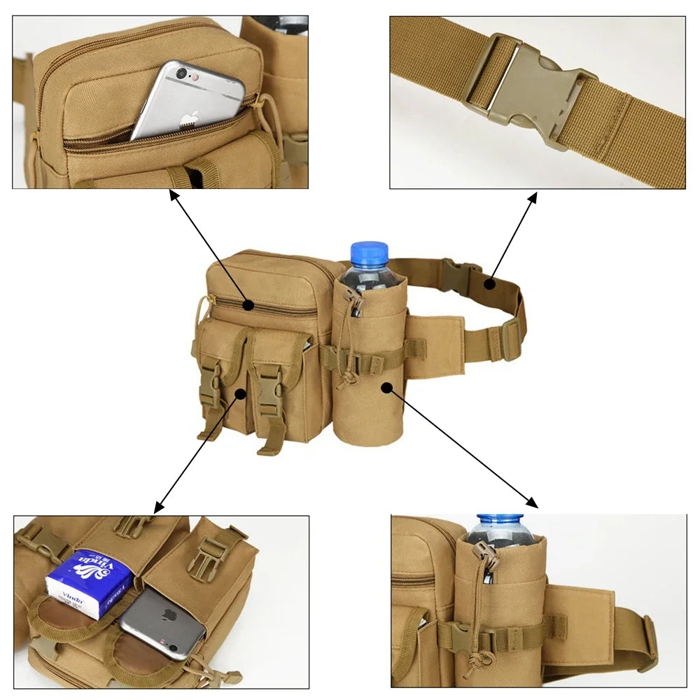 Sac Banane Tactique Nylon Militaire 100g - Camp de Base Farzen