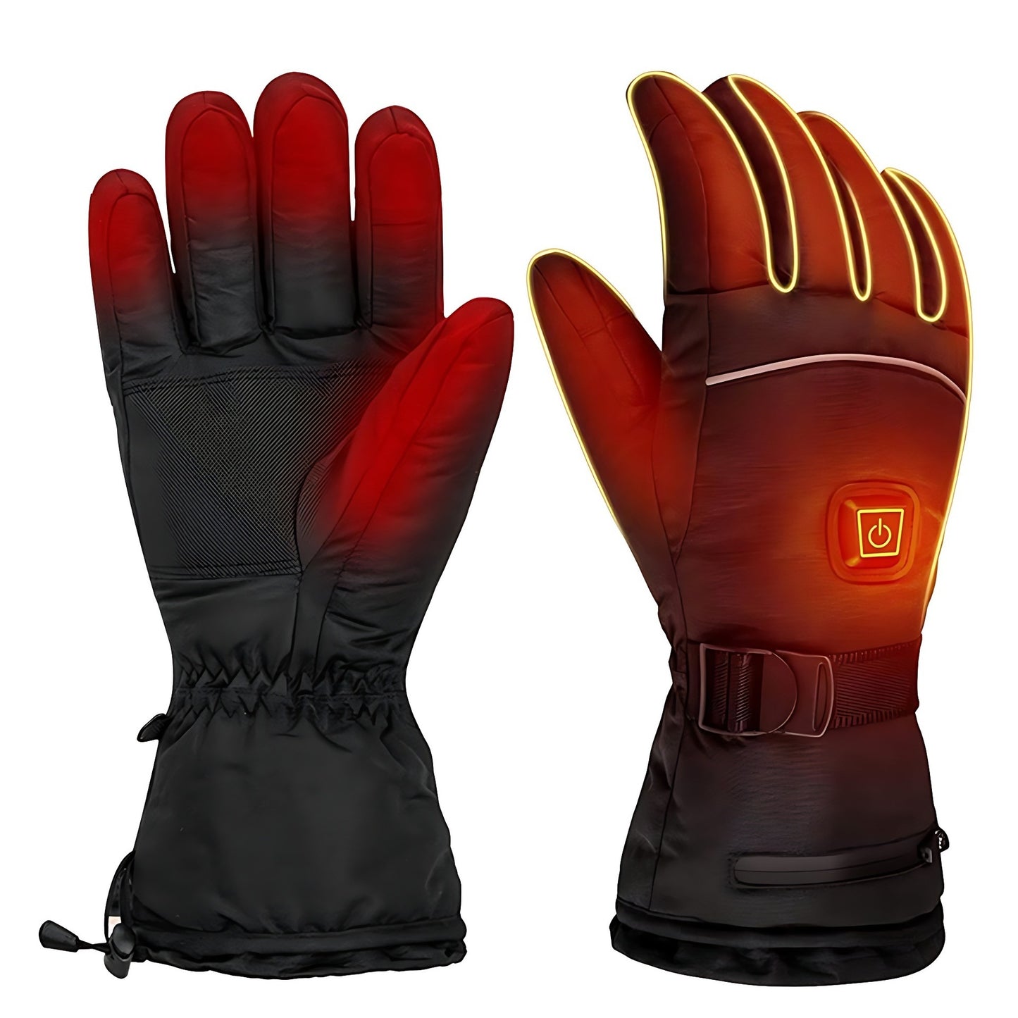 Gants Chauffants Cyclisme Hiver - Thermiques Épais - Camp de Base Farzen