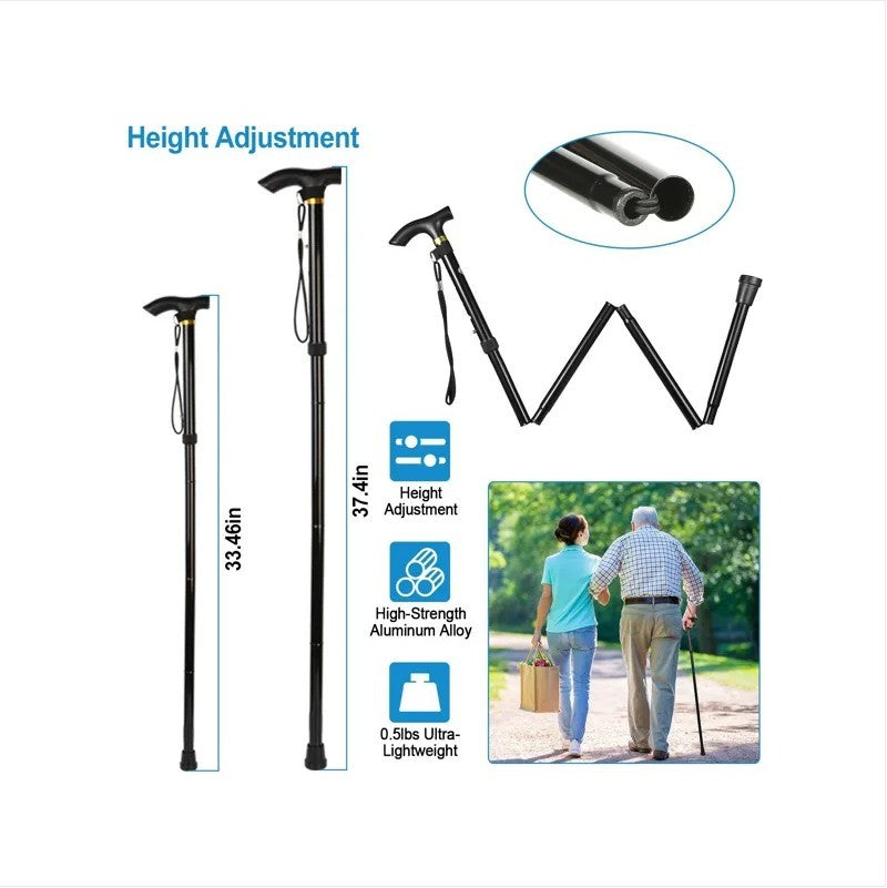 Canne Randonnée Mixte Aide Mobilité - Portable 263g - Camp de Base Farzen