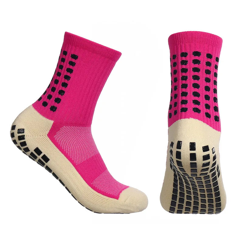 Chaussettes Sport Antidérapantes - Hommes Femmes Football Entraînement - Camp de Base Farzen