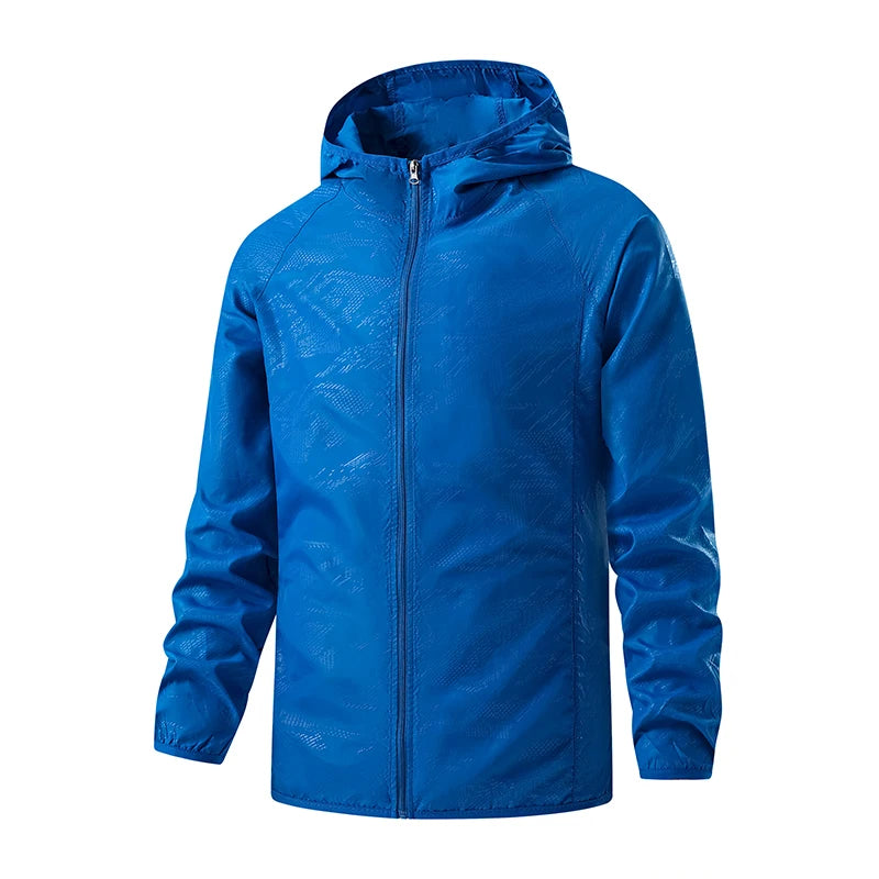 Veste Imperméable Randonnée - Coupe-Vent Anti-UV Mixte - Camp de Base Farzen