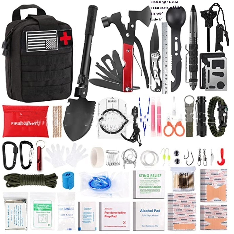 Kit Premiers Secours Camping - Trousse Survie Complète - Camp de Base Farzen