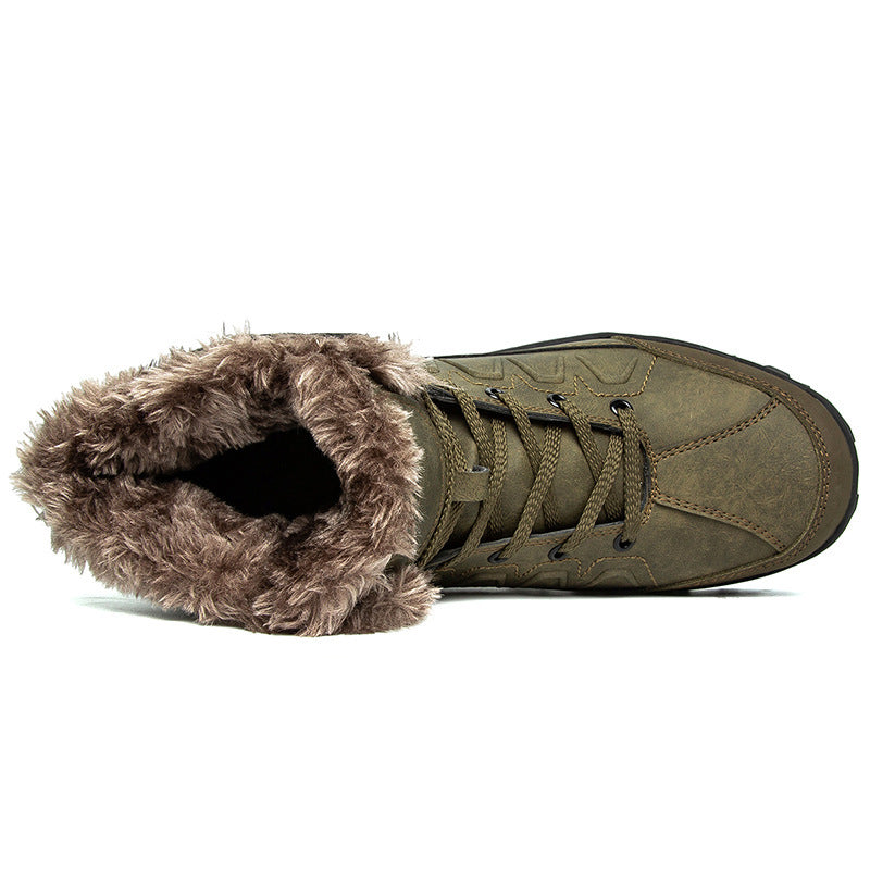 Chaussures Montantes Homme Hiver - Grande Taille 39-48 - Camp de Base Farzen