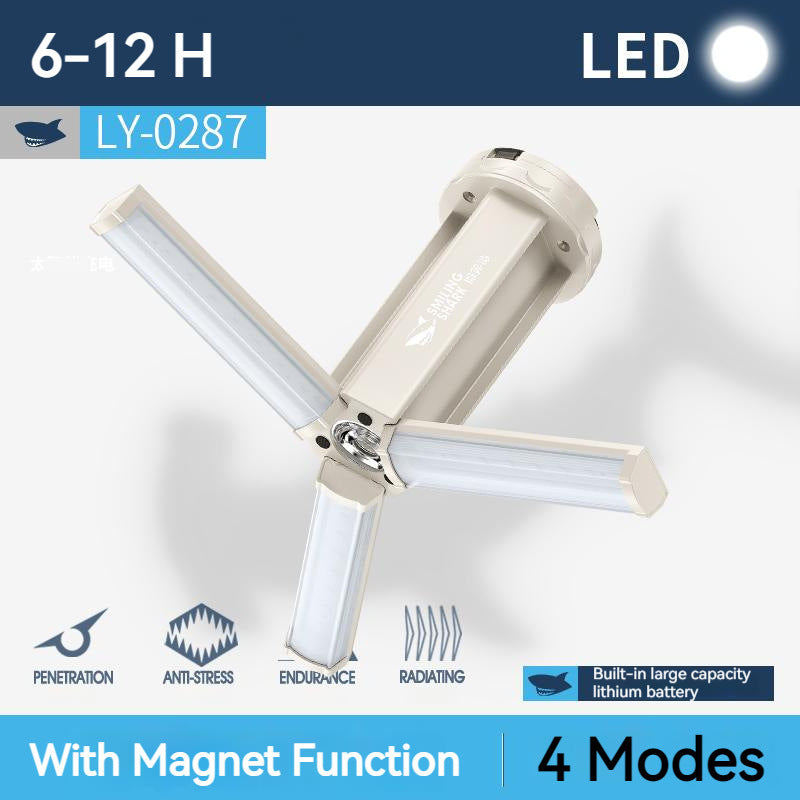 Lampe Camping LED Super Lumineuse - Aimant Magnétique 216g - Camp de Base Farzen