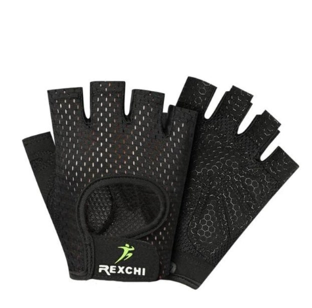 Gants Cyclisme Maille Fine Respirants - Demi-Doigts Été - Camp de Base Farzen