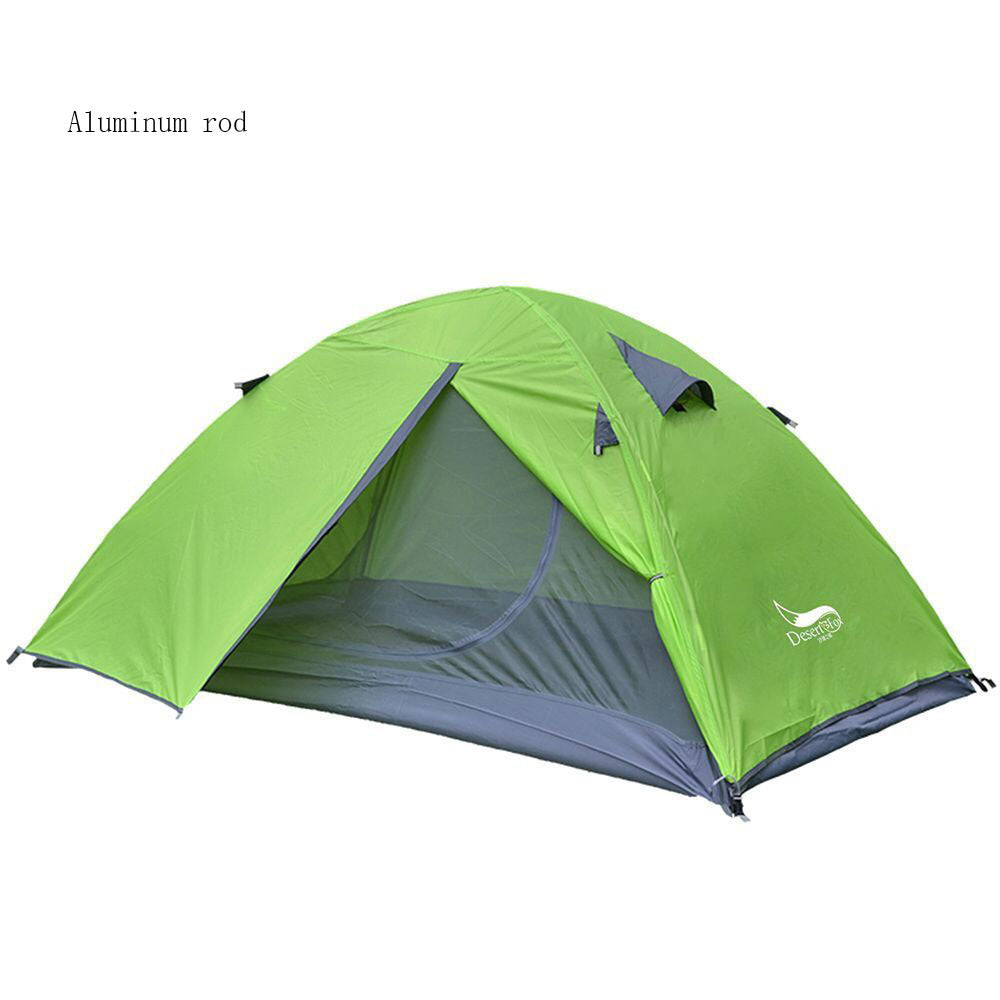 Tente Camping Ultra-Légère 2 Places - Double Couche Fibre de Verre 1,8kg - Camp de Base Farzen
