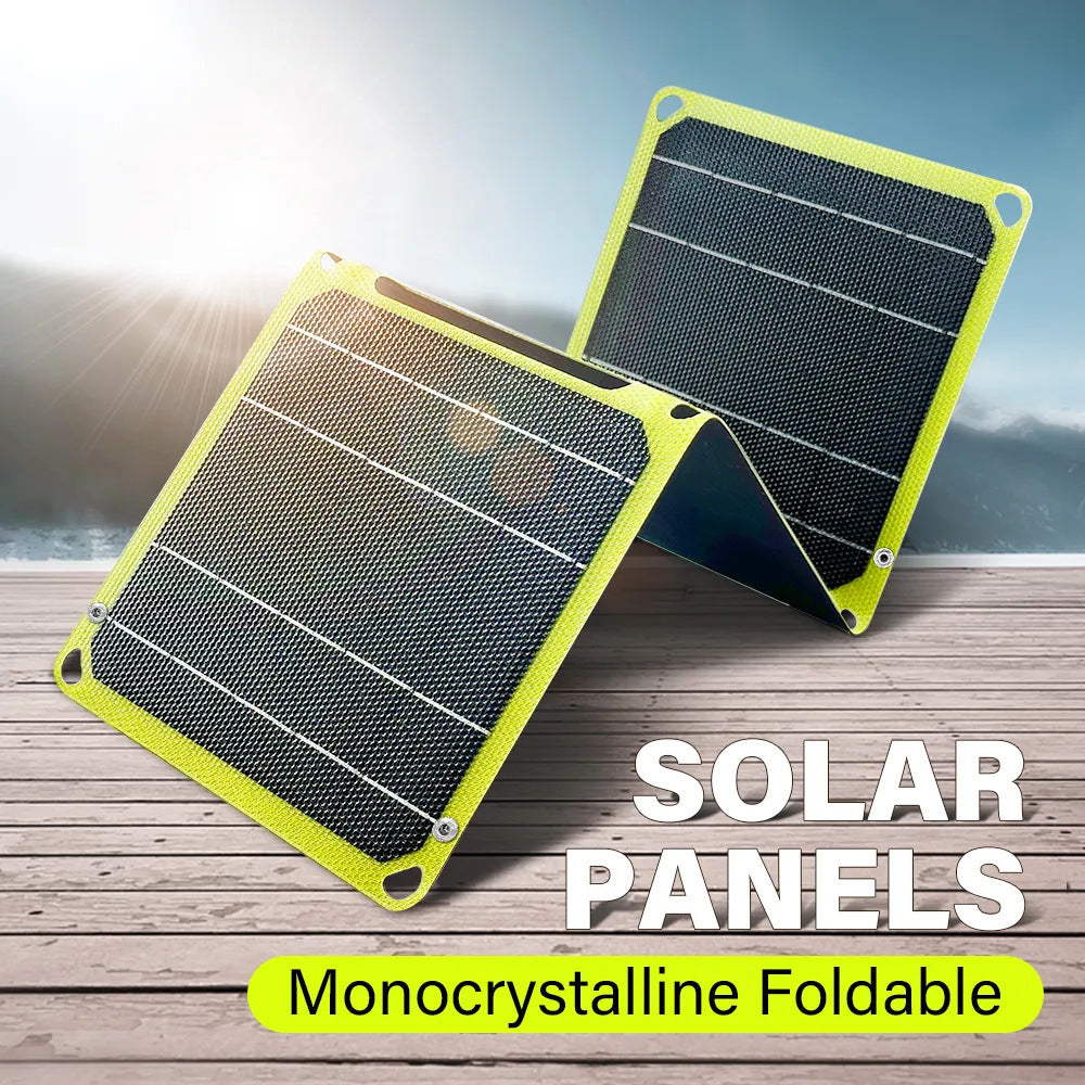 Panneau Solaire Pliable ETFE | Chargeur USB & Power Station | Ultra-Résistant - Camp de Base Farzen