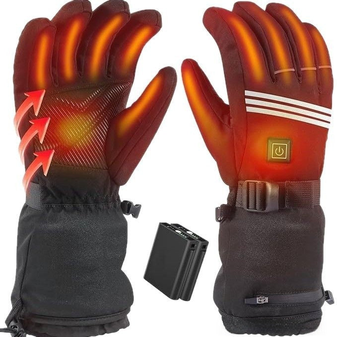 Gants Chauffants Cyclisme Hiver - Thermiques Épais - Camp de Base Farzen