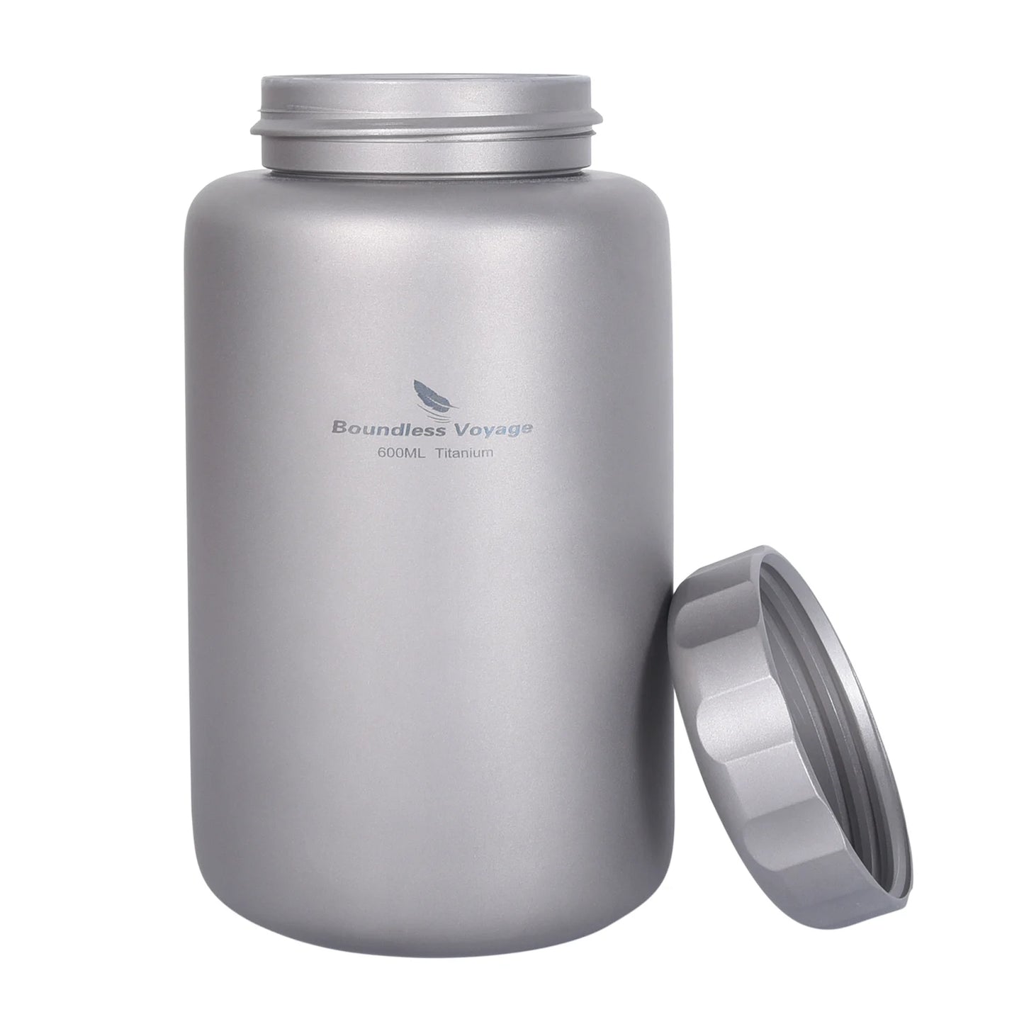 Gourde Titane 1050ml Grande Capacité - Anti-Fuite Expédition Longue Durée - Camp de Base Farzen