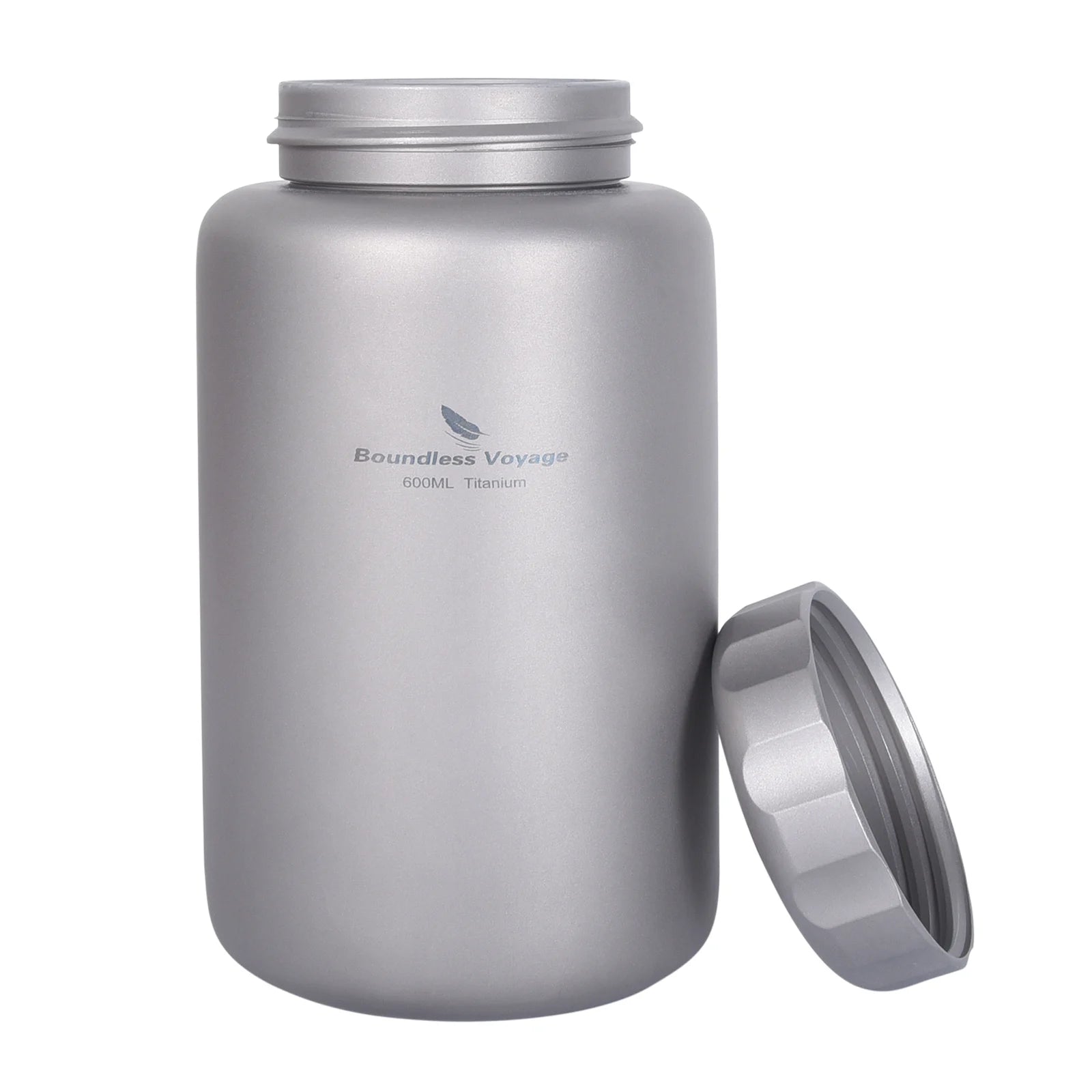 Gourde Titane 1050ml Grande Capacité - Anti-Fuite Expédition Longue Durée - Camp de Base Farzen