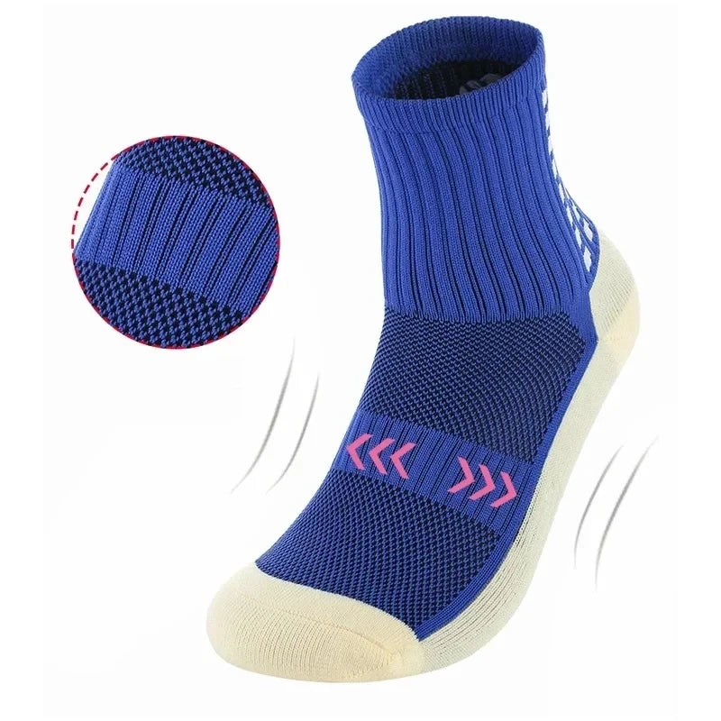 Chaussettes Sport Antidérapantes - Hommes Femmes Football Entraînement - Camp de Base Farzen