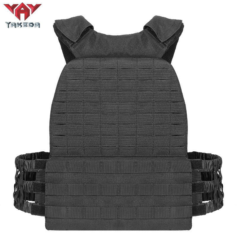 Gilet Survie Tactique Polyester 600D - 1,2kg - Camp de Base Farzen
