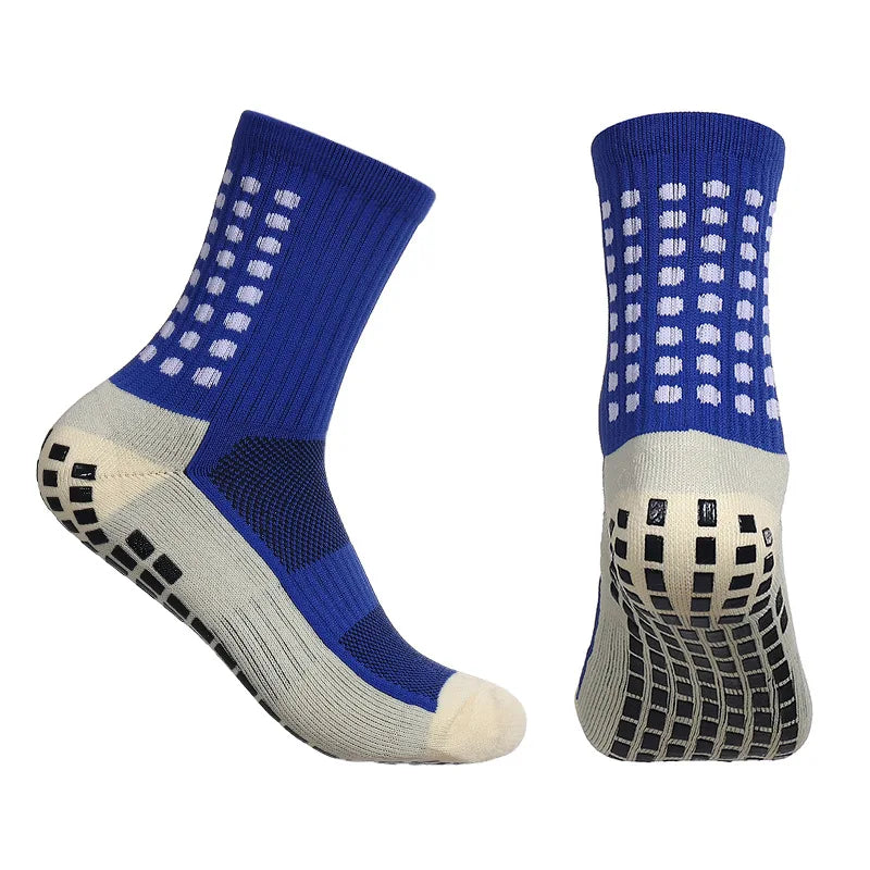Chaussettes Sport Antidérapantes - Hommes Femmes Football Entraînement - Camp de Base Farzen