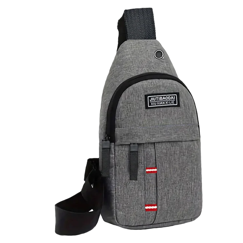 Poche Poitrine Bandoulière Réglable - Tissu Oxford Mixte Outdoor - Camp de Base Farzen