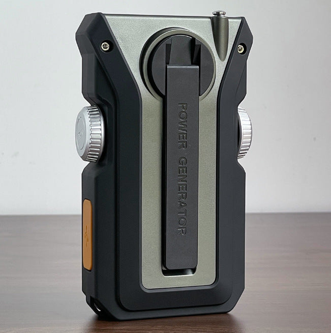 Radio d'Urgence Solaire et Dynamo (Manivelle) - Camp de Base Farzen