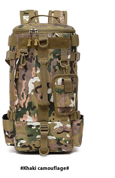 Sac à dos de randonnée multifonctionnel, sac de sport de pêche en tissu Oxford imperméable - Camp de Base Farzen
